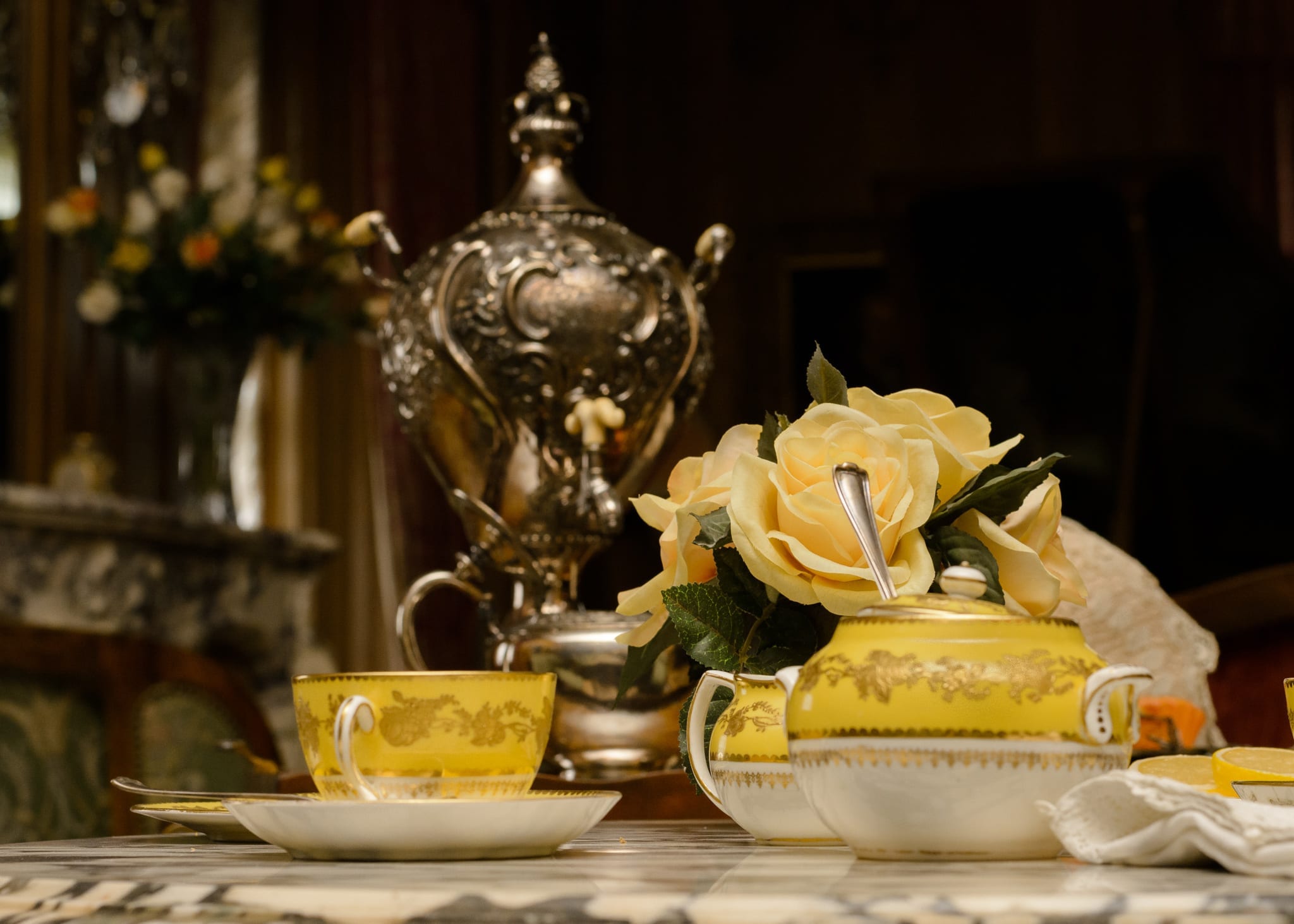 Mother's day tea set at Parkwood Estate