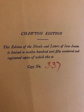 Chawton Edition