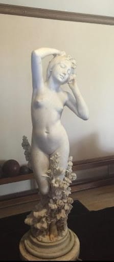 The awakening of Flora statue